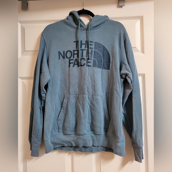 The North Face Men's Slate Blue Hoodie Size M - Picture 1 of 4